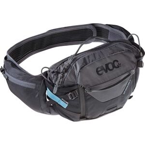evoc Hip Pack Pro 3 + 1.5L Bladder Pocket Black Carbon Gray Hydration Waist Bag